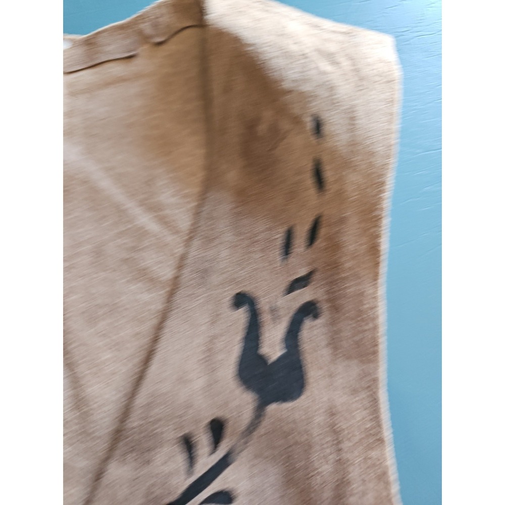 Thistle Hills Handmade Montana Leather Vest Hand Painted Horse Western USA Men S - Picture 6 of 16